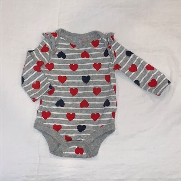 BabyGap L/S onesie   - Picture 1 of 2